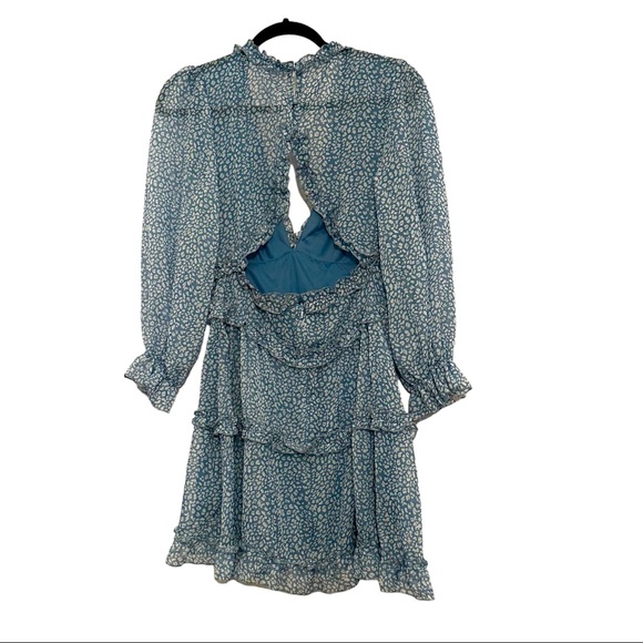 * 𝑺𝑶𝑳𝑫 * BOHO FLORAL OPEN BACK DRESS - Picture 5 of 5